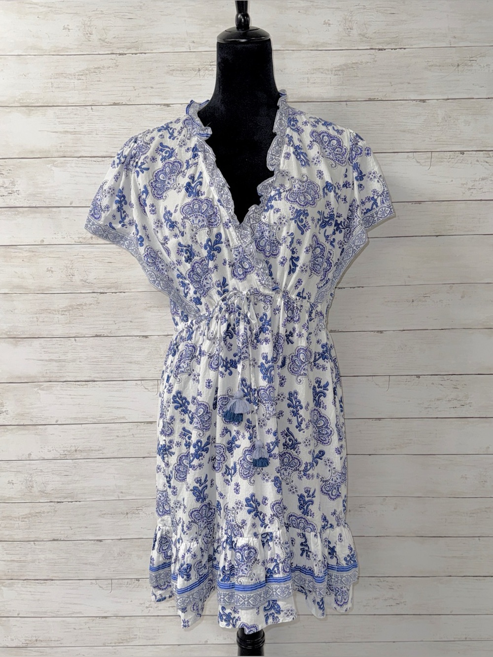 La Plage Paisley Mini Dress